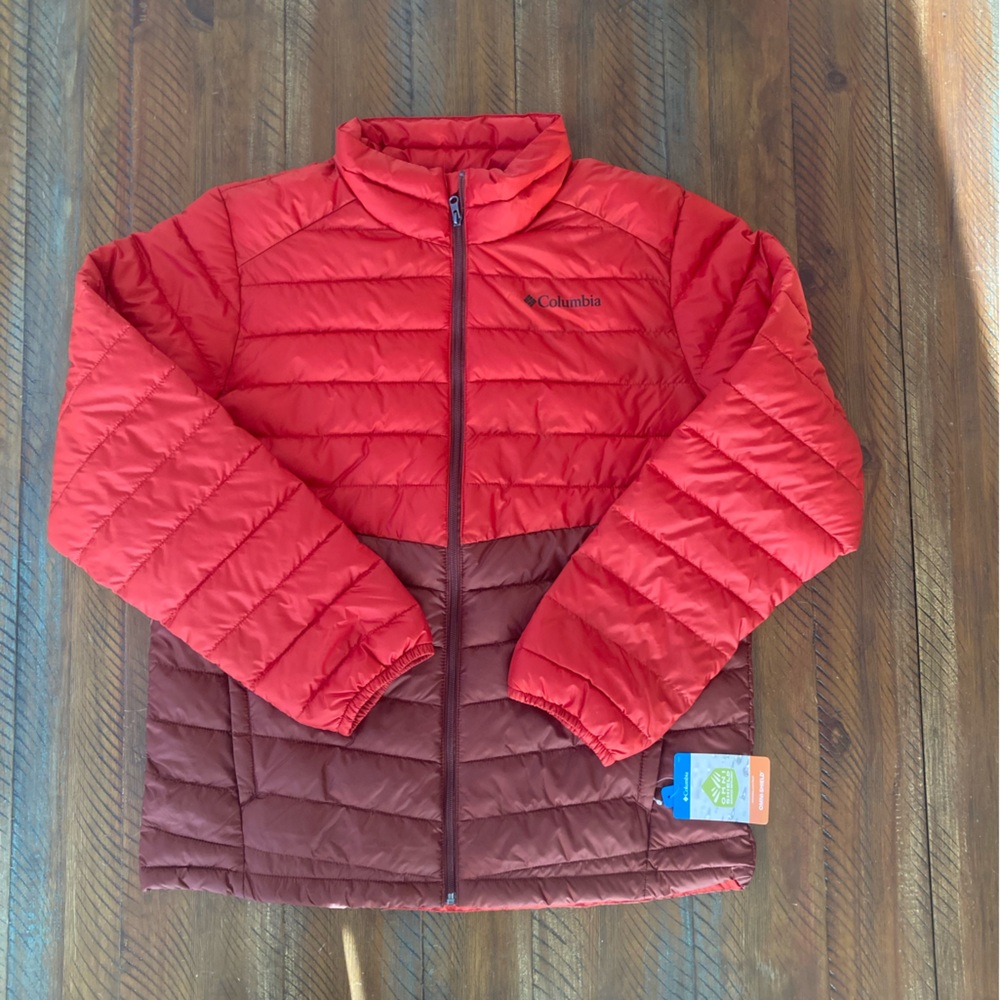 Men’s Columbia Jacket Coat New Puffer Foster Falls NWT Medium